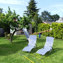 Darss - Ostsee - Ferienwohnungen - mit 2 Schlafzimmern und Spielplatz