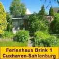 Ferienhaus "Brink 1"... in Cuxhaven - im Kurteil Sahlenburg - an der Nordsee